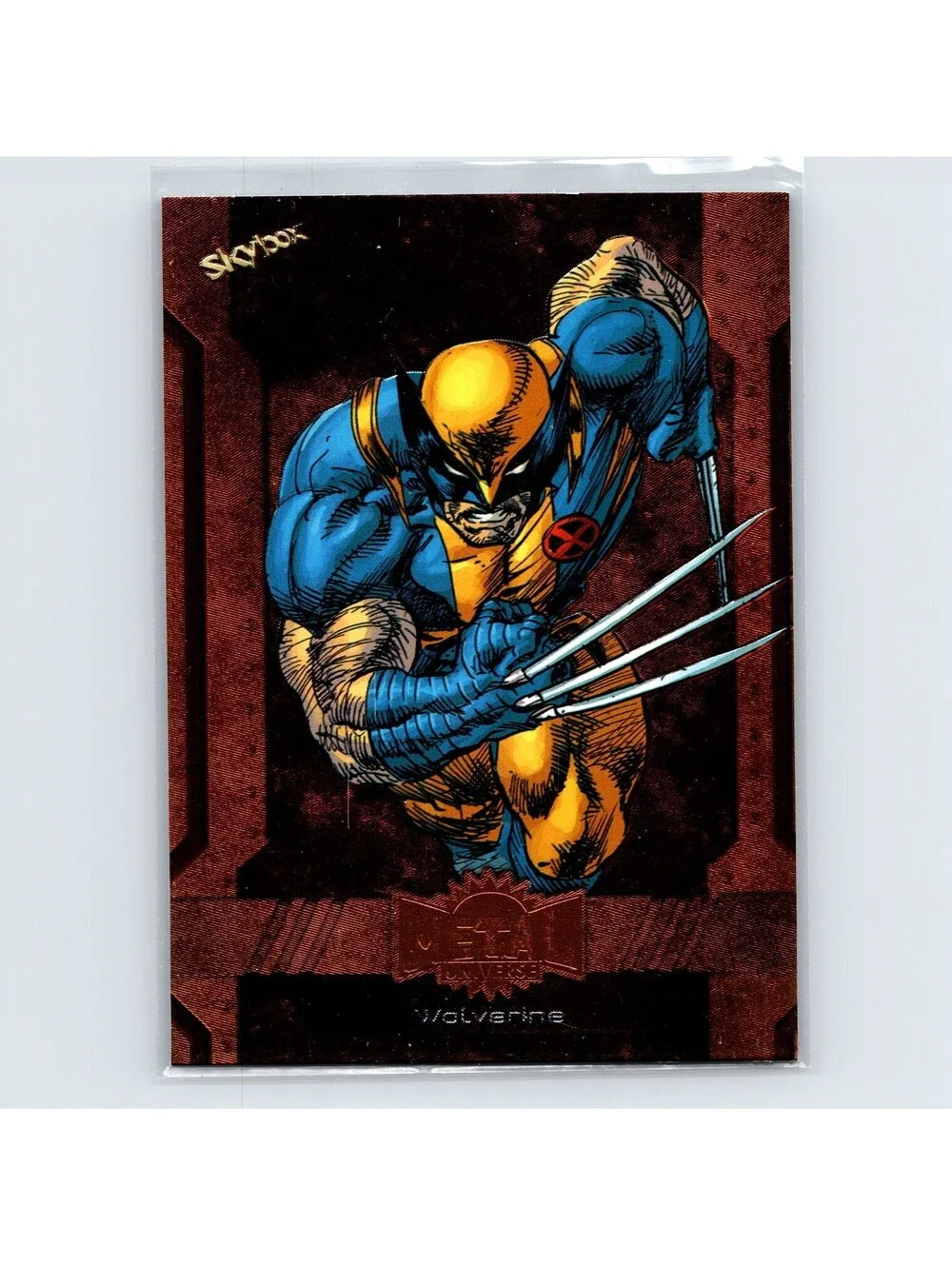2024 SkyBox Metal Universe Marvel Avengers Wolverine #99 Copper FX